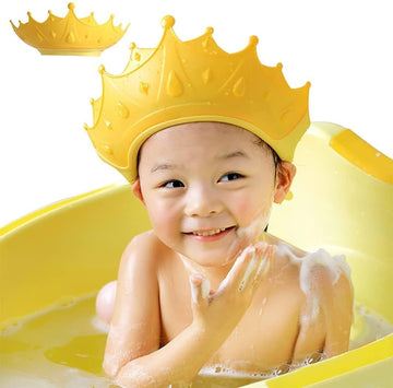Baby Shower Caps Bath cap For Toddler/Baby/Kide/Soft & Flexible Material Visor Hat Safe Shampoo Protection Shampoo cap Hat New Born Infants babies