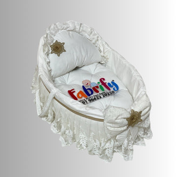 Fabrify Premium Baby Bassinet Bed (0-12Month)