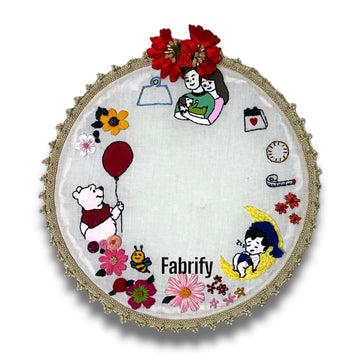 Embroidery Baby Foot Print Hoop