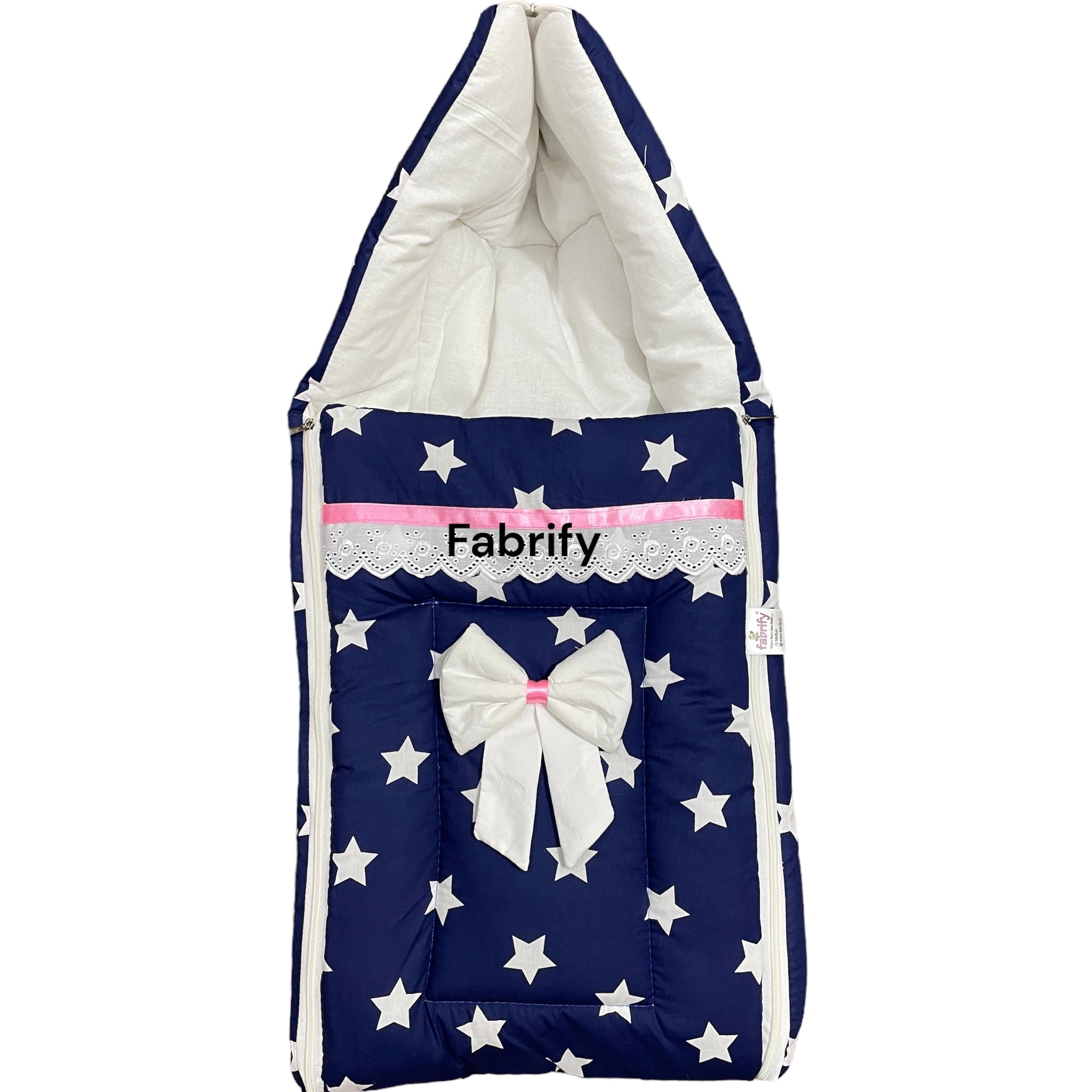Fabrify Baby Sleeping Bag/ Carry Nest/Mattress (0-6 Month)