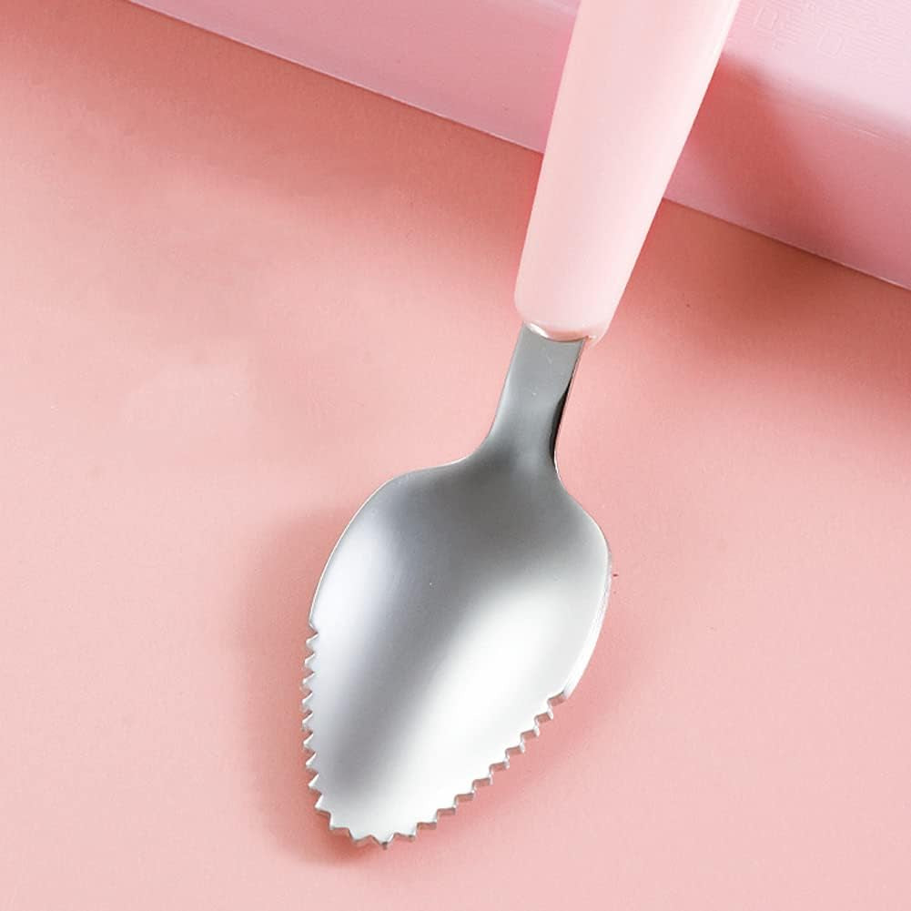 Double Head Baby Spoon Silicone Soft Baby Fruit Scraping Mud Spoon Feeding Spoons Training Scrapping Fruits Children Babies For Gifts