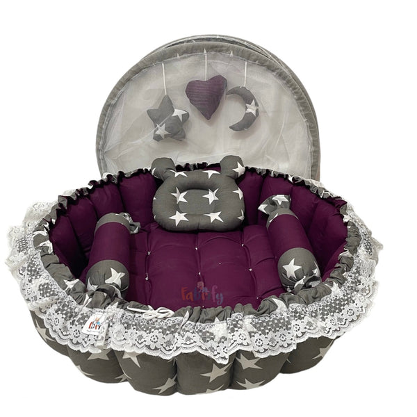 Round baby deals bed mattress