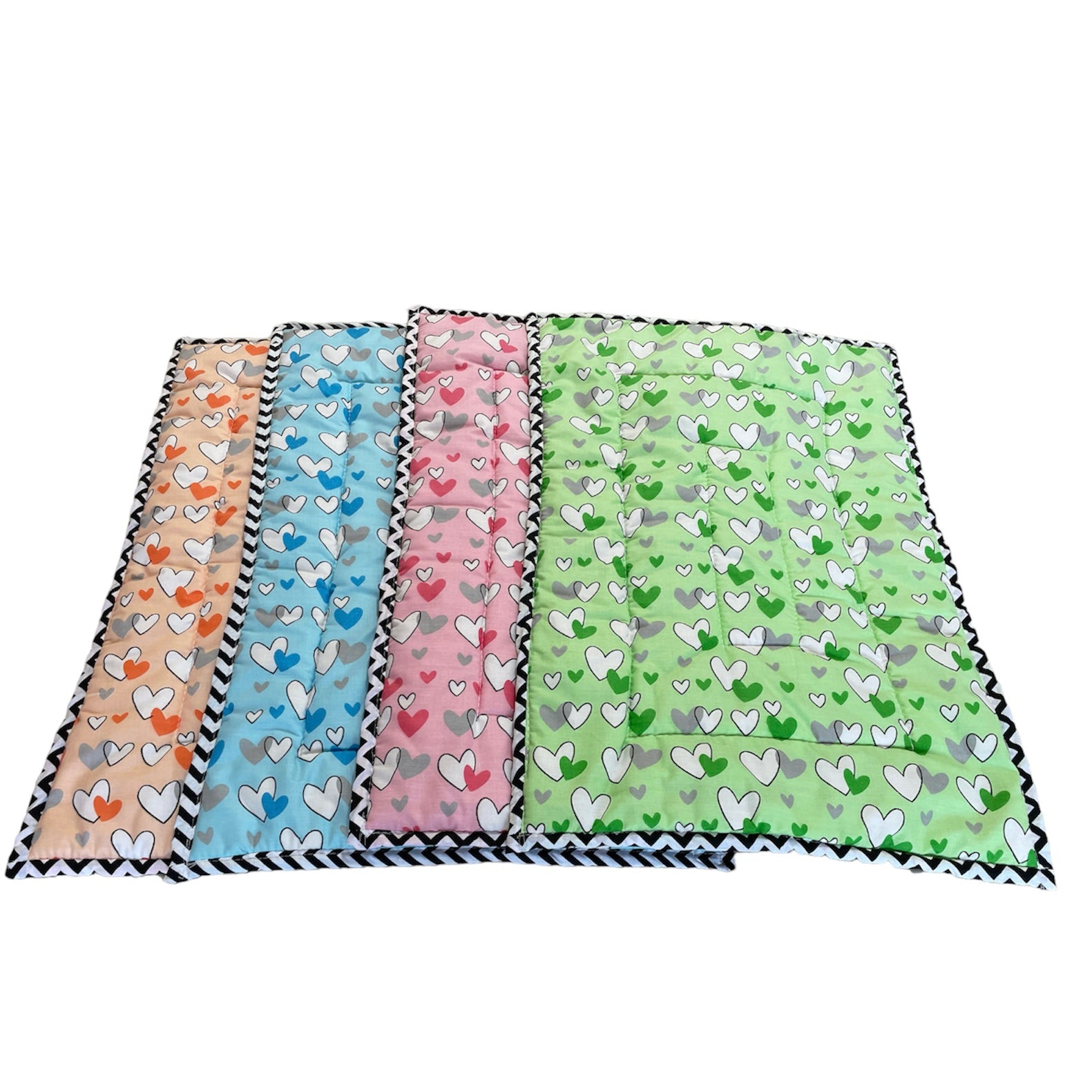 Fabrify Newborn Baby Godadi, Baby Bed, Mattress Rajai Godari Quilt (Multicolor) (0-12 M)