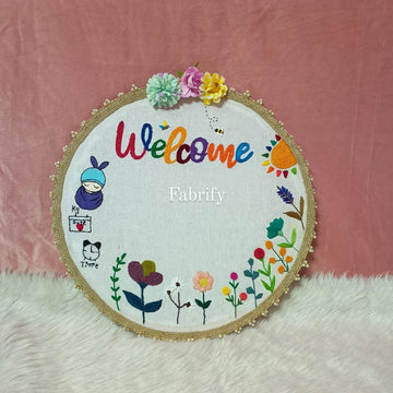 Embroidery Baby Foot Print Hoop