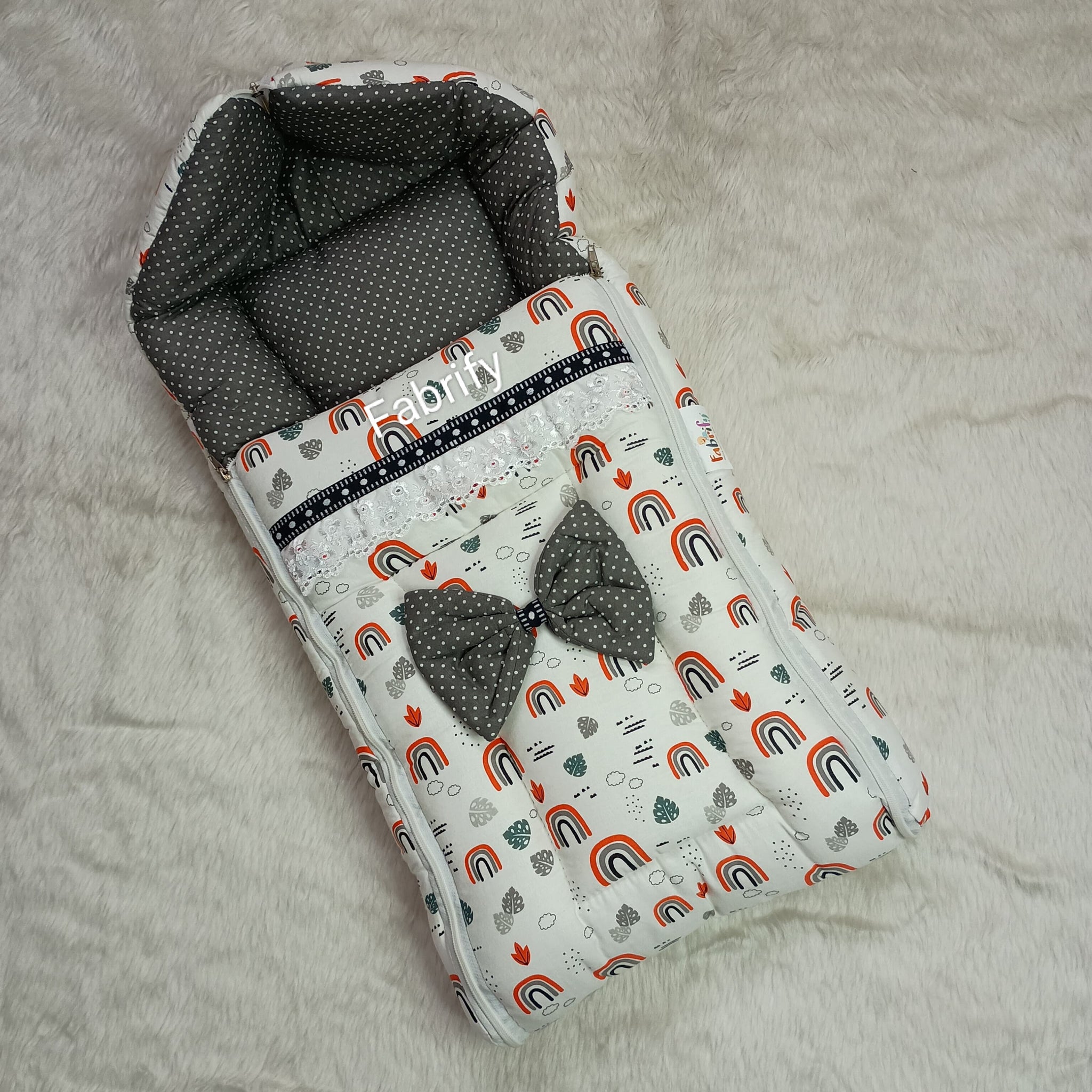 Fabrify Baby Sleeping Bag/ Carry Nest/Mattress (0-6 Month) Success